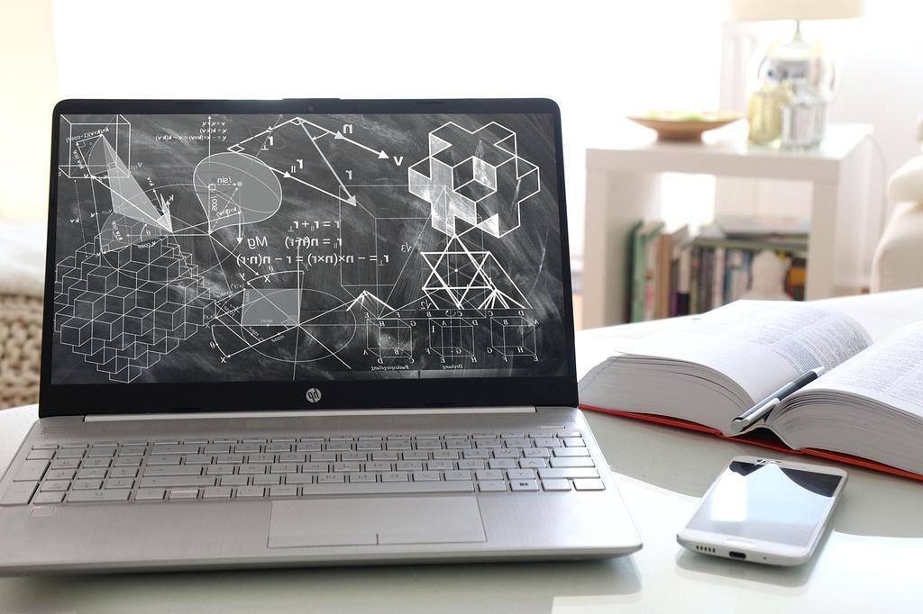 Professional delivering engaging virtual presentation via video conference